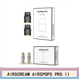 AIRSCREAM AIRSPOPS PRO 氣泡煙彈空倉霧化芯成品芯1.0歐姆