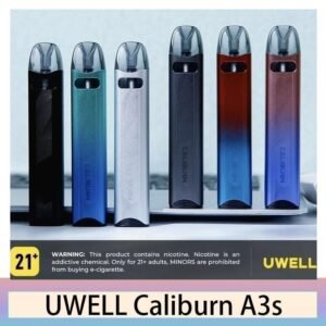 UWELL Caliburn A3S咖哩棒A3S POD電子煙主機官網評價說明書